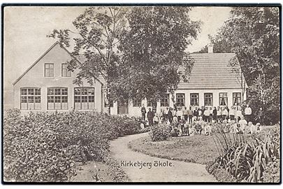 Kirkeby skole pr. Osted. (Nedlagt i 1940). R. Nielsen no. 19606.