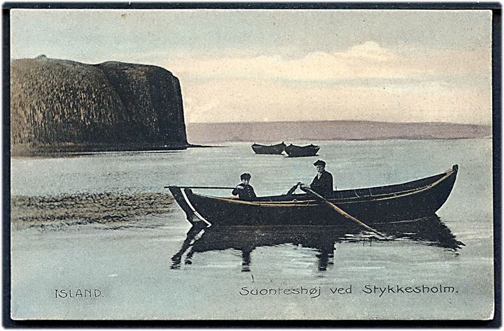 Island. Suonteshøj ved Stykkesholm. Stenders no. 10152.