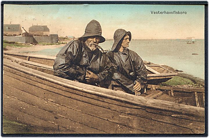 Vesterhavsfiskerer. J. Brorsen serie 32, no. 4.
