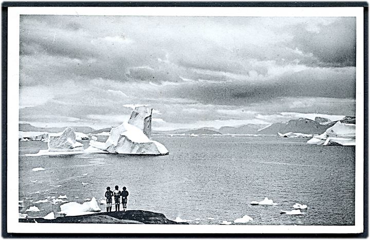 Parti fra fjord i Nord Grønland. Stenders u/no.