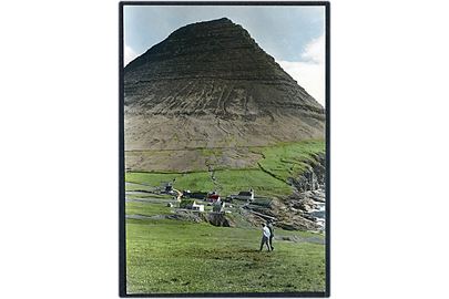 Færøerne, Malinsfjall (751 m) ved Viderejde. A. Poulsen u/no. 