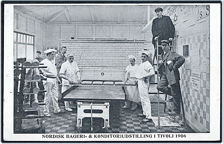 Tivoli Nordisk Bageri- & Konditorudstilling 1906. A. Vincent u/no. Kvalitet 8