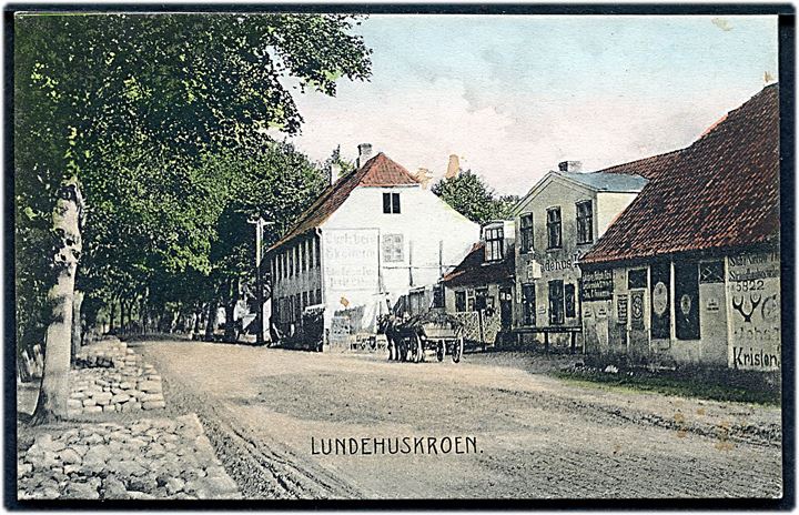 Lyngbyvej 80, Lundehuskroen. Stenders no. 4642. Kvalitet 8