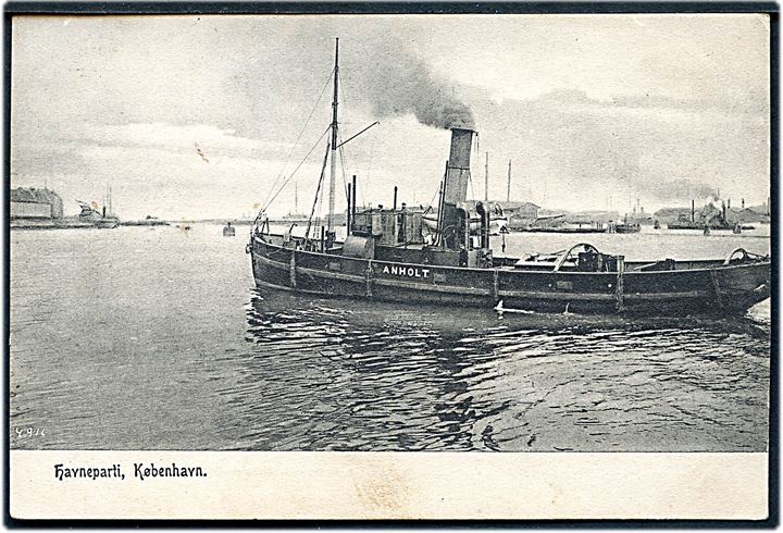 “Anholt”, S/S, DFDS bugserbåd i København. E. Kull no. 4916. Kvalitet 7