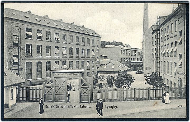 Lyngby, Dansk Gardin & Textil Fabrik. A. Th. Collin u/no. Kvalitet 9