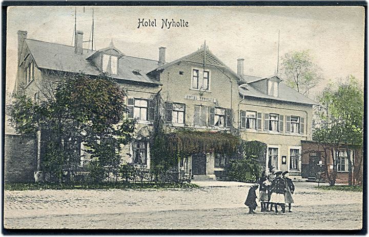 Holte, Hotel “Nyholte”. P. Alstrup no. 1780. Kvalitet 8