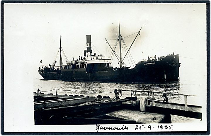 “Bottenhavet”, S/S, Botnia D/S i Yarmouth. Fotokort u/no. Kvalitet 8