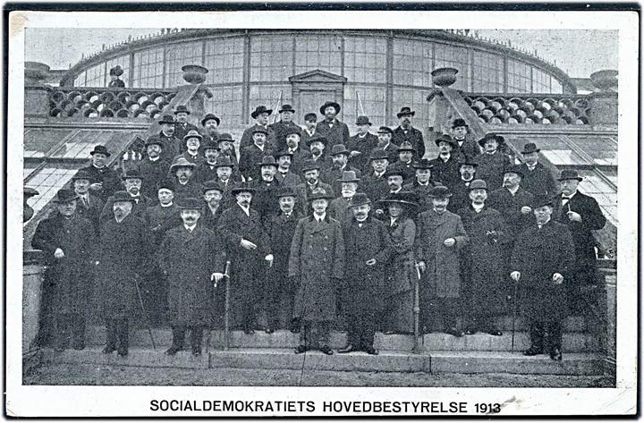 Politik. Socialdemokratiets Hovedbestyrelse 1913. Bog- og Papirhandel “Fremad” u/no. Kvalitet 7
