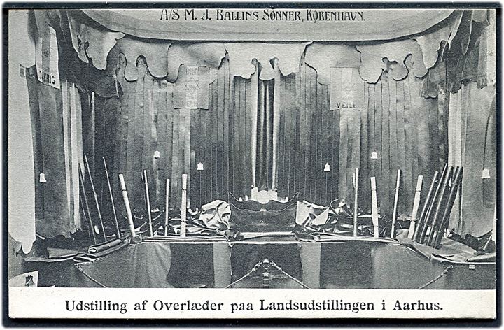 H. C. Ørsteds Vej, A/S M. J. Ballins Sønners stand på Landsudstilingen i Aarhus 1909. No. 18584. Kvalitet 9