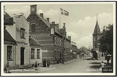 Raadhuset i Stubbekøbing. N. Bruun no. 2620.