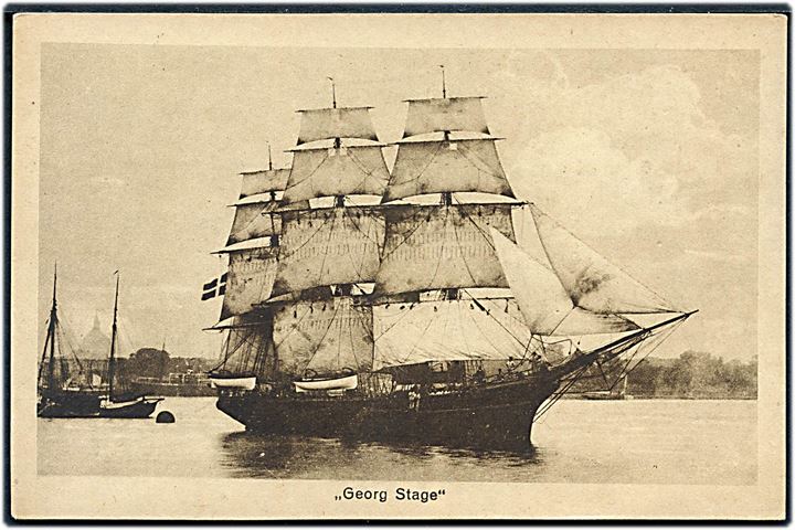 George Stage, skoleskib. Aften-Fotografen u/no.