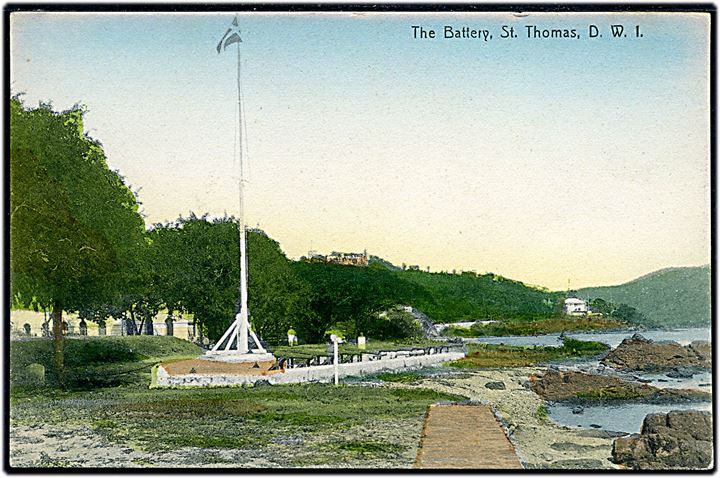 D.V.I., St. Thomas. The Battery. Lightbourn u/no.