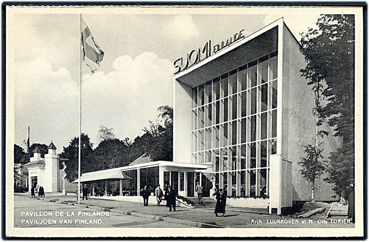 Den Finske Pavillon ved verdensudstillingen i Bruxelles 1935. 