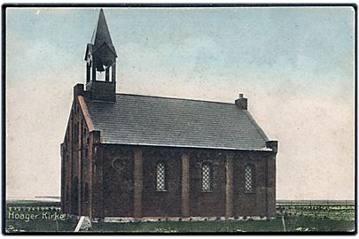 Hoager kirke. Stenders no. 8792.