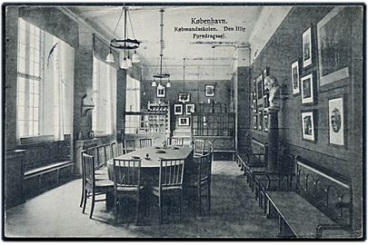 Købh. Købmands skolen, Den lille Foredragssal. William Sørensen no. G5594 13.