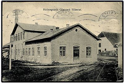 Holmegaards Glasværk Sliberiet. Arnholtz u/no. Anvendt i 1929. 