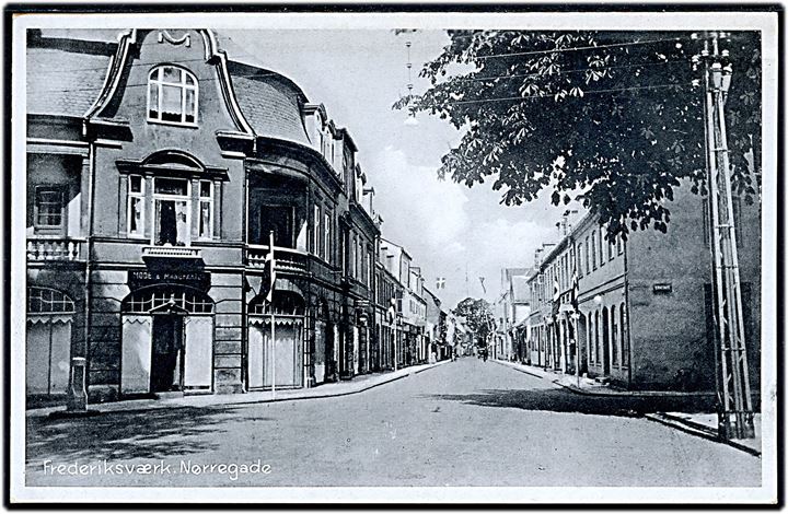 Frederiksværk, Nørregade. Stenders no. 75129.