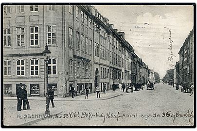 Købh., Amaliegade. L. Bolvig no. 11875.