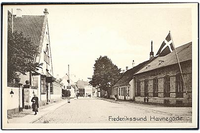 Frederikssund, Havnegade. Stenders no. 64640.