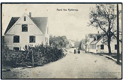 Parti fra Fjellerup. J.J.N. no. 9138. Anvendt i 1921.