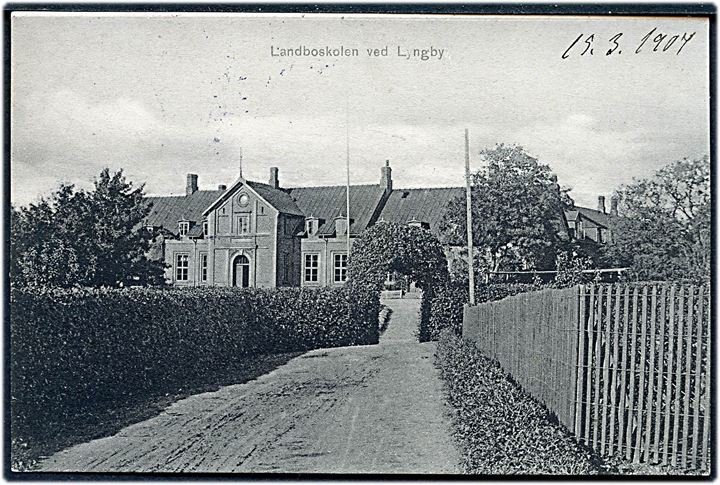 Lyngby, Landbrugsskolen. H. Schou u/no. 