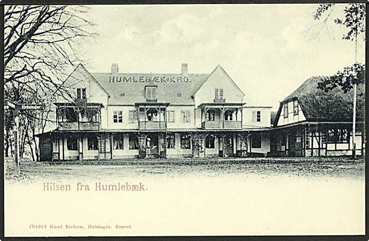 Humlebæk Kro. K. Nielsen no. 104012.
