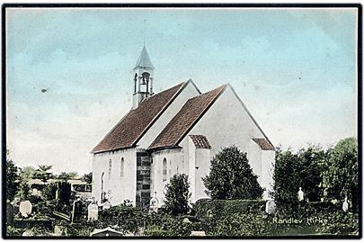 Randlev kirke. Stenders no. 7212.