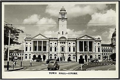Town Hall i Singapore. Agenta u/no.
