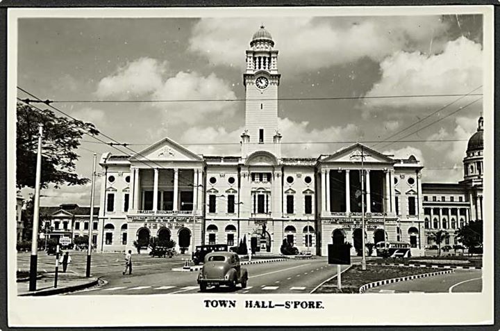 Town Hall i Singapore. Agenta u/no.