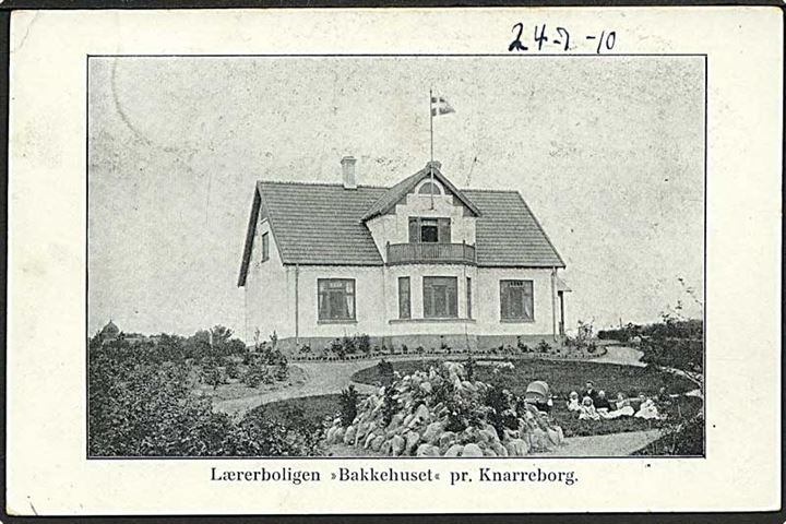 Lærerboligen Bakkehuset i Knarreborg. Andels Bogtrykkeriet u/no.