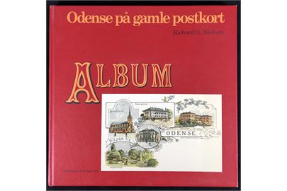Odense på gamle postkort af Richard G. Nielsen. 153 sider.