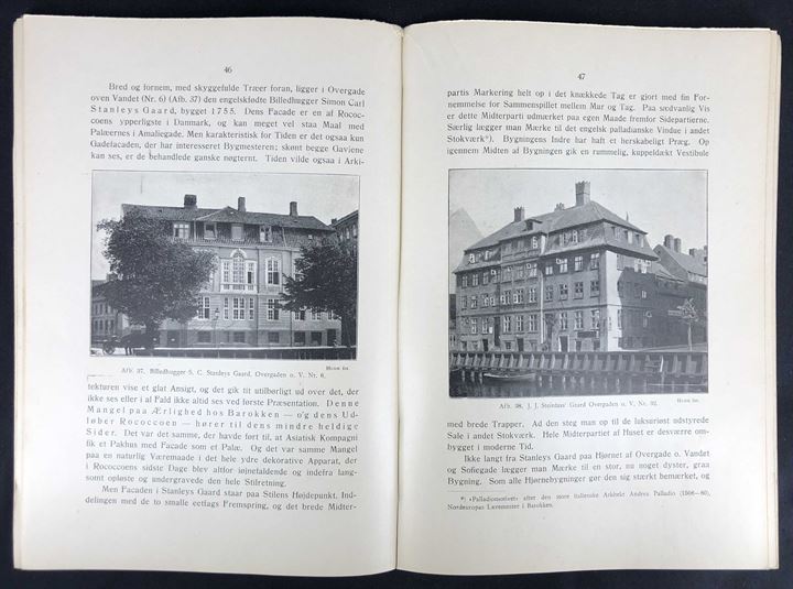 Christianshavns Borgerlige Bygningskunst af Vilh. Lorenzen. Illustreret 87 sider.