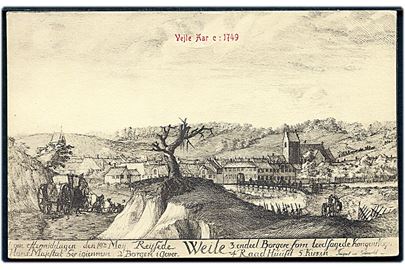 Vejle i 1749. Warburg D. B. i gl. Dage no. 87.