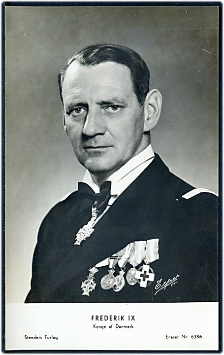 Kong Frederik d. IX. Stenders no. 6386.
