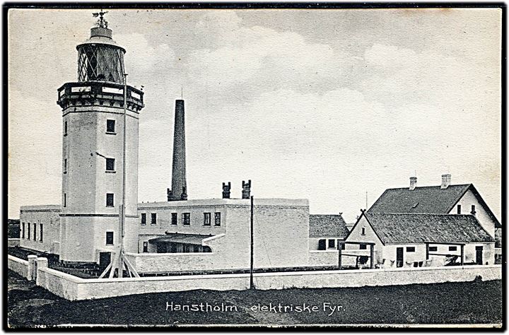 Hanstholm elektriske Fyr. C. Bucholtz no. 5745.