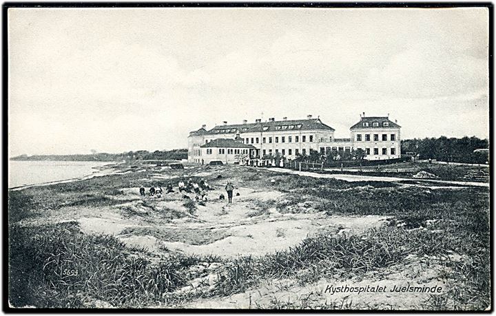 Juelsminde, Kysthospitalet. Hansen & Bryde no. 5695.