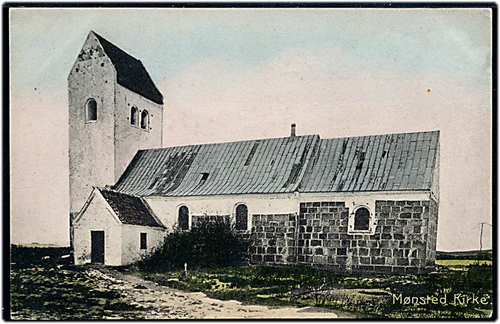 Mønsted kirke. Stenders no. 8809.