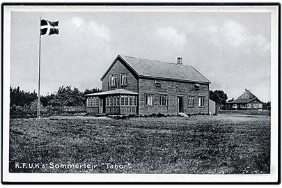 K.F.U.K.s sommerlejr Tabor ved Hjortshøj. Stenders no. 76452.