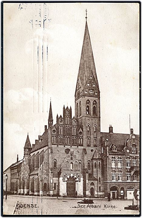 Odense, Sct. Albani Kirke. Stenders no. 17270.