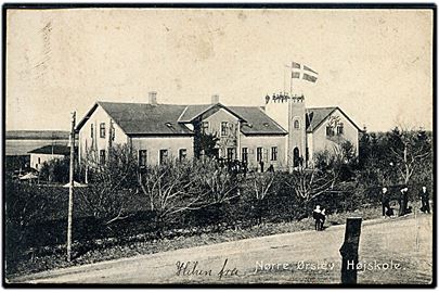 Nørre Ørslev Højskole. Søndergaard no. 9256.