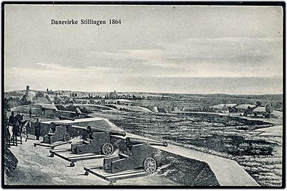 Krigen 1864. Dannevirke Stillingen. C.C.Biehl no. 1020.