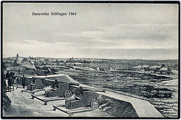 Krigen 1864. Dannevirke Stillingen. C.C.Biehl no. 1020.