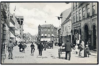 Odense, Overgade. Stenders no. 12878.