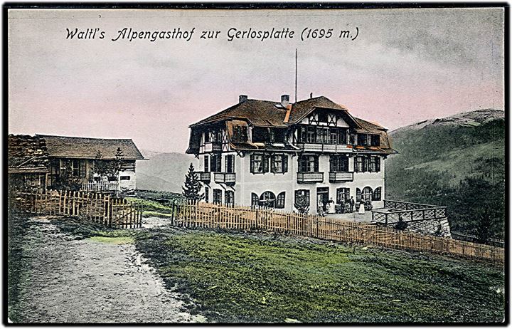 Waltl's alpengasthof zur gerlosplatte. No. 23.