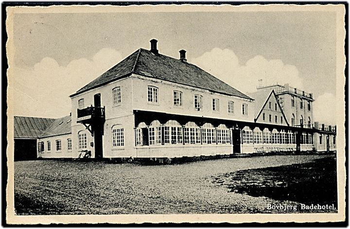 Bovbjerg Badehotel. R. Olsen no. 6117.