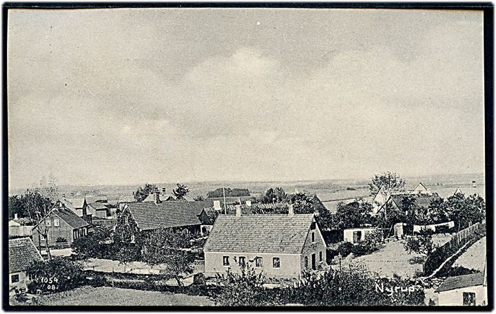 Parti fra Nyrup. A. Flensborg no. 373. Brugt i Merløse 1909.