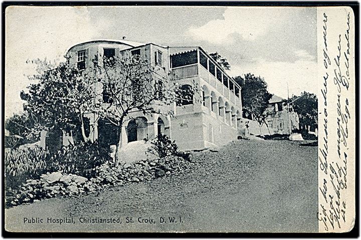 D.V.I., St. Croix, Christiansted, Public Hospital. Lightbourn no. 31.