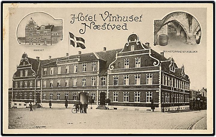 Næstved. Hotel Vinhuset. Stenders no. 63695.