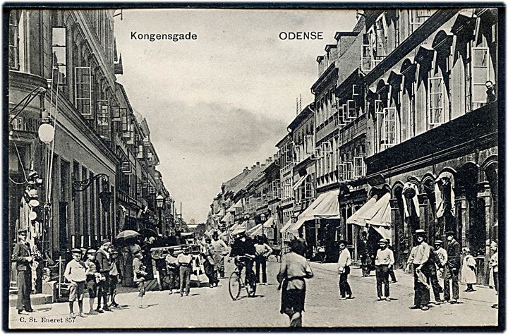 Odense. Kongensgade. Stenders no. 857.