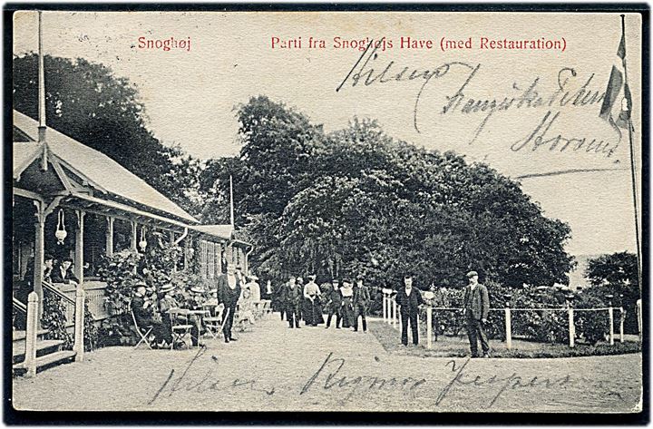 Middelfart. Parti fra Restauration Snoghøj's have. J.G. Kreutzer no. 20.